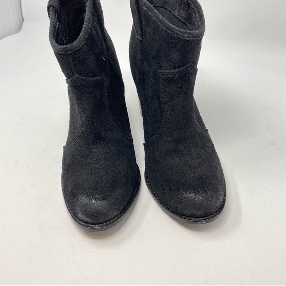 Splendid Black Suede Ankle Boot Lakota 9 - Picture 4 of 7